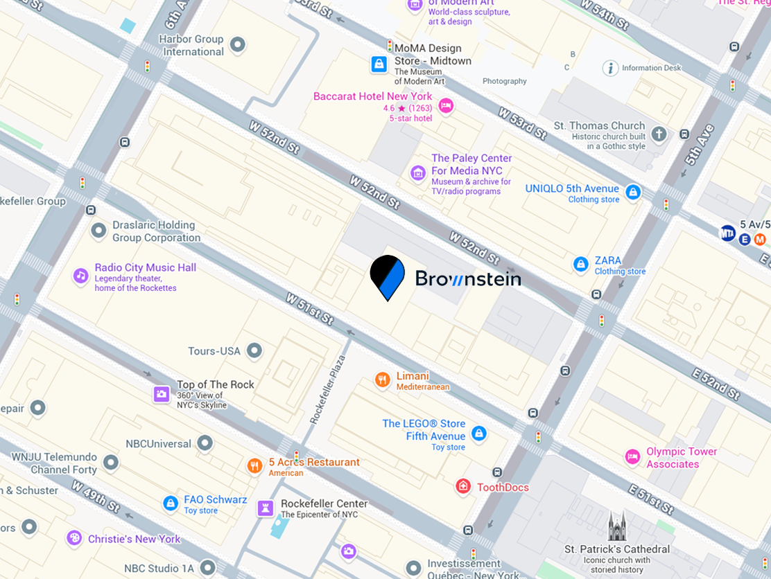 NY location map photo